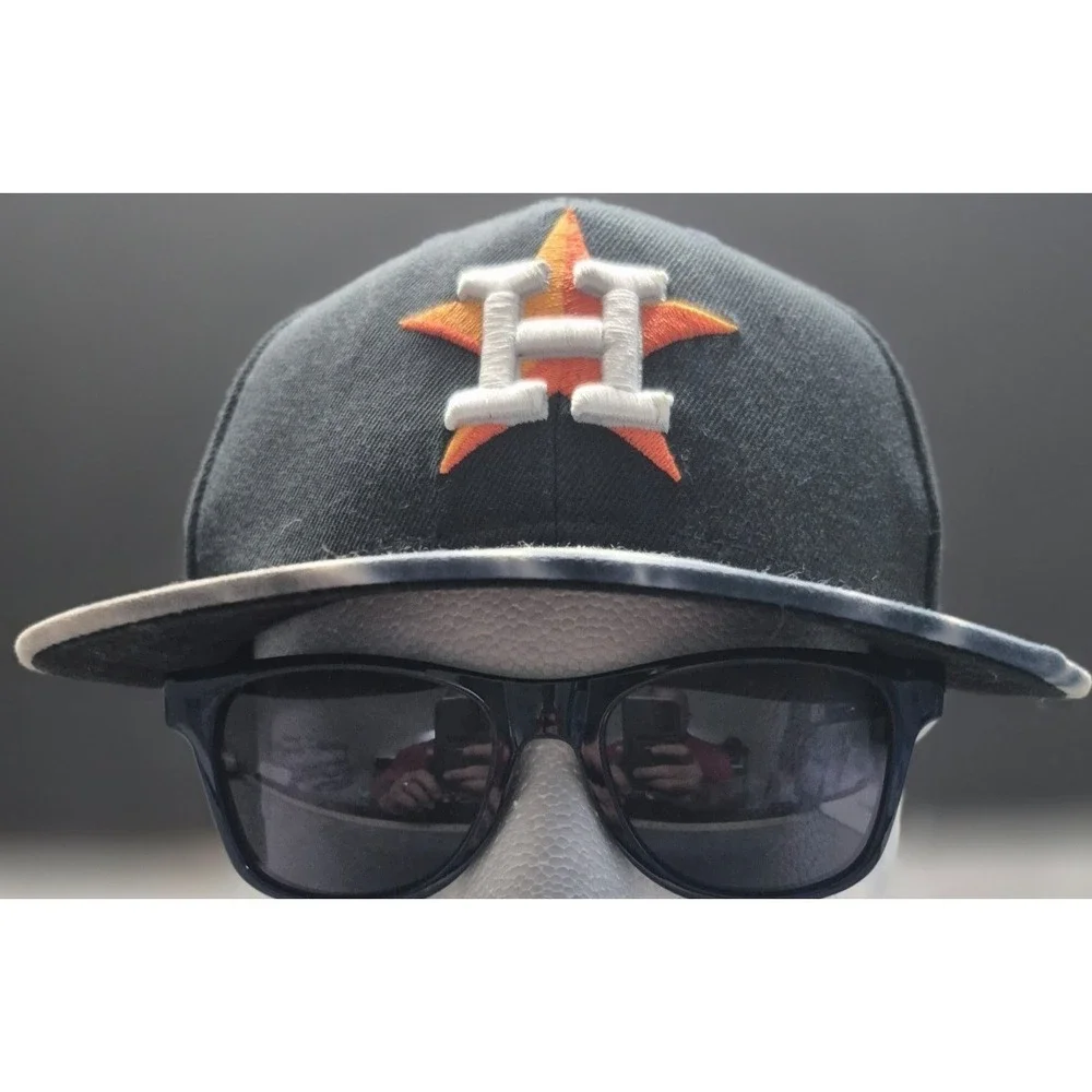 Houston Astros‎ blue adjustable fit hat embordered team logo tie-dye bill MLB